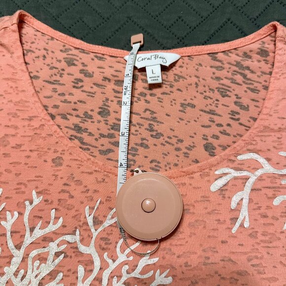 Coral Bay Coral Graphic Tee – Ocean Theme - Picture 12 of 16